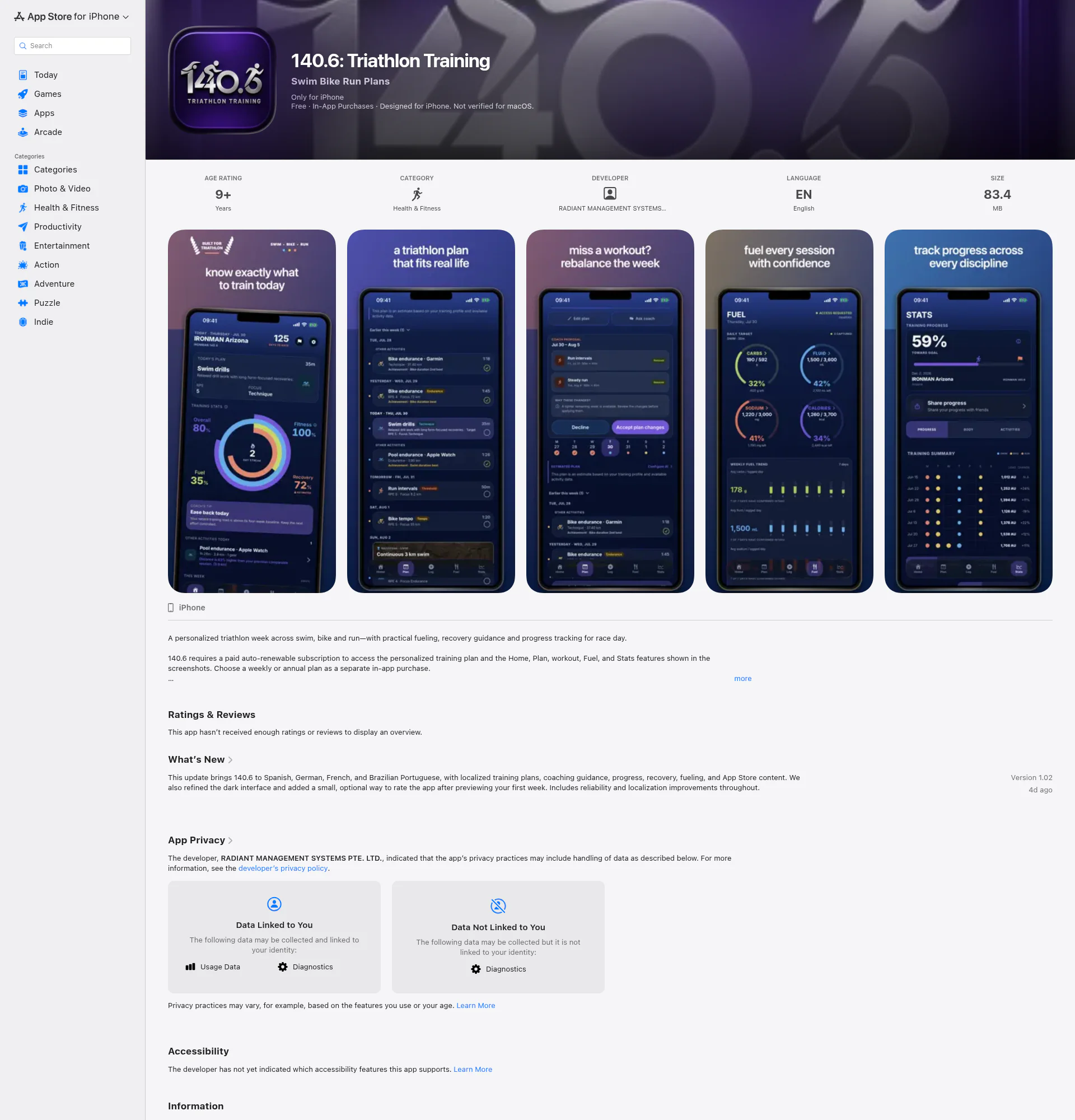 140.6 landing page