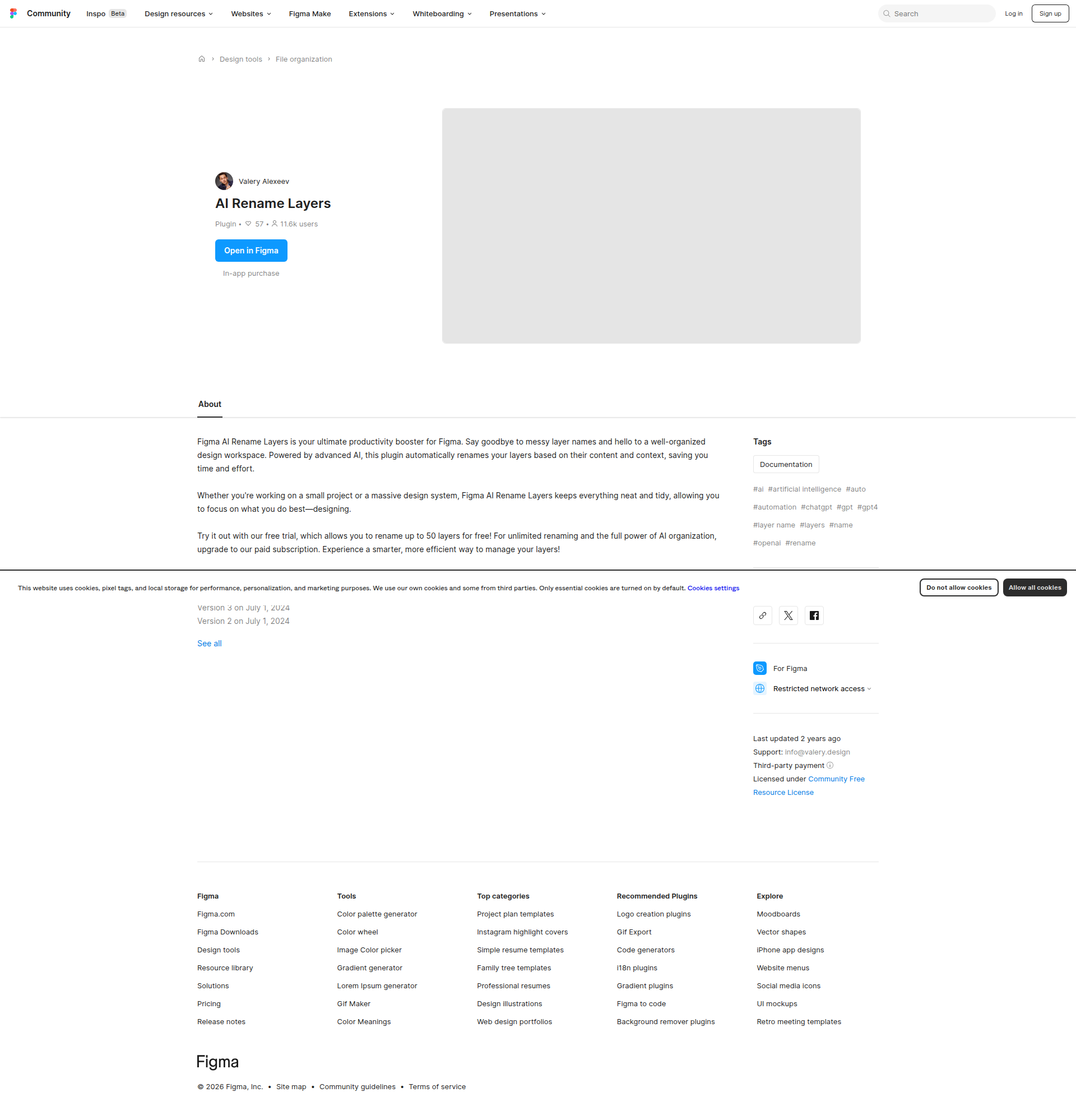 Landing page screenshot for figma.com, 1920 by 1998 pixels