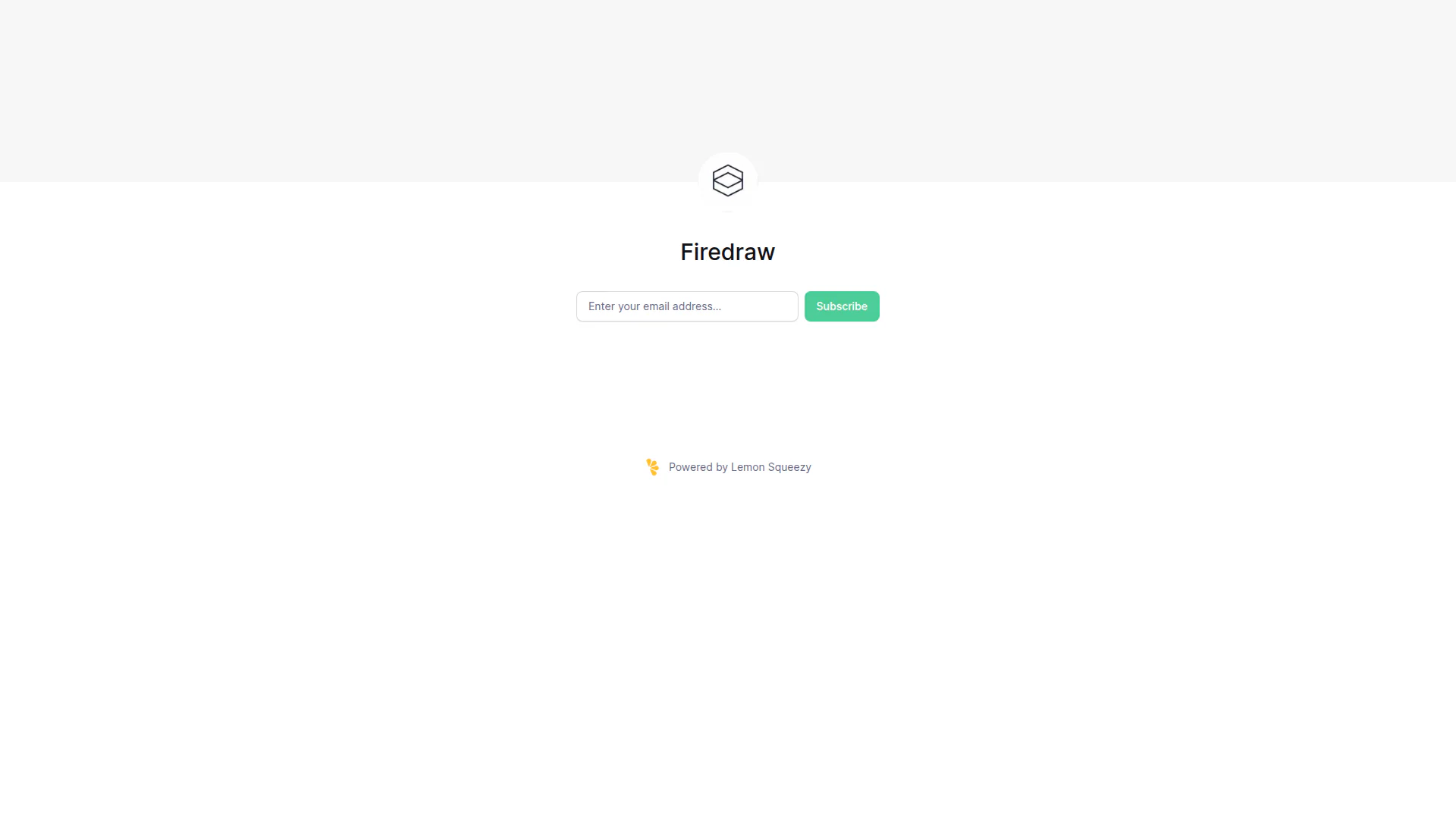 Firedraw landing page