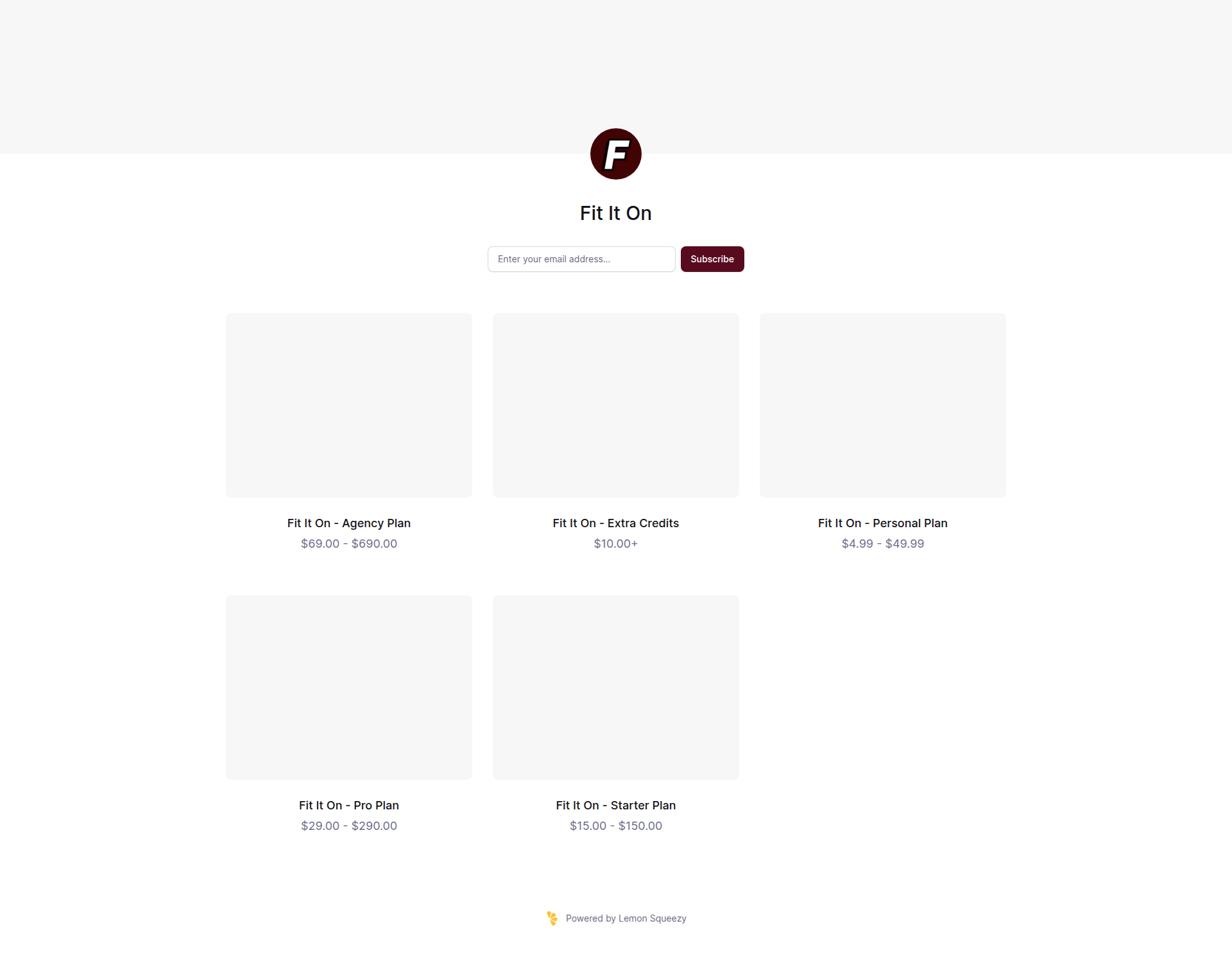 Landing page screenshot for fititon.lemonsqueezy.com, 1920 by 1528 pixels