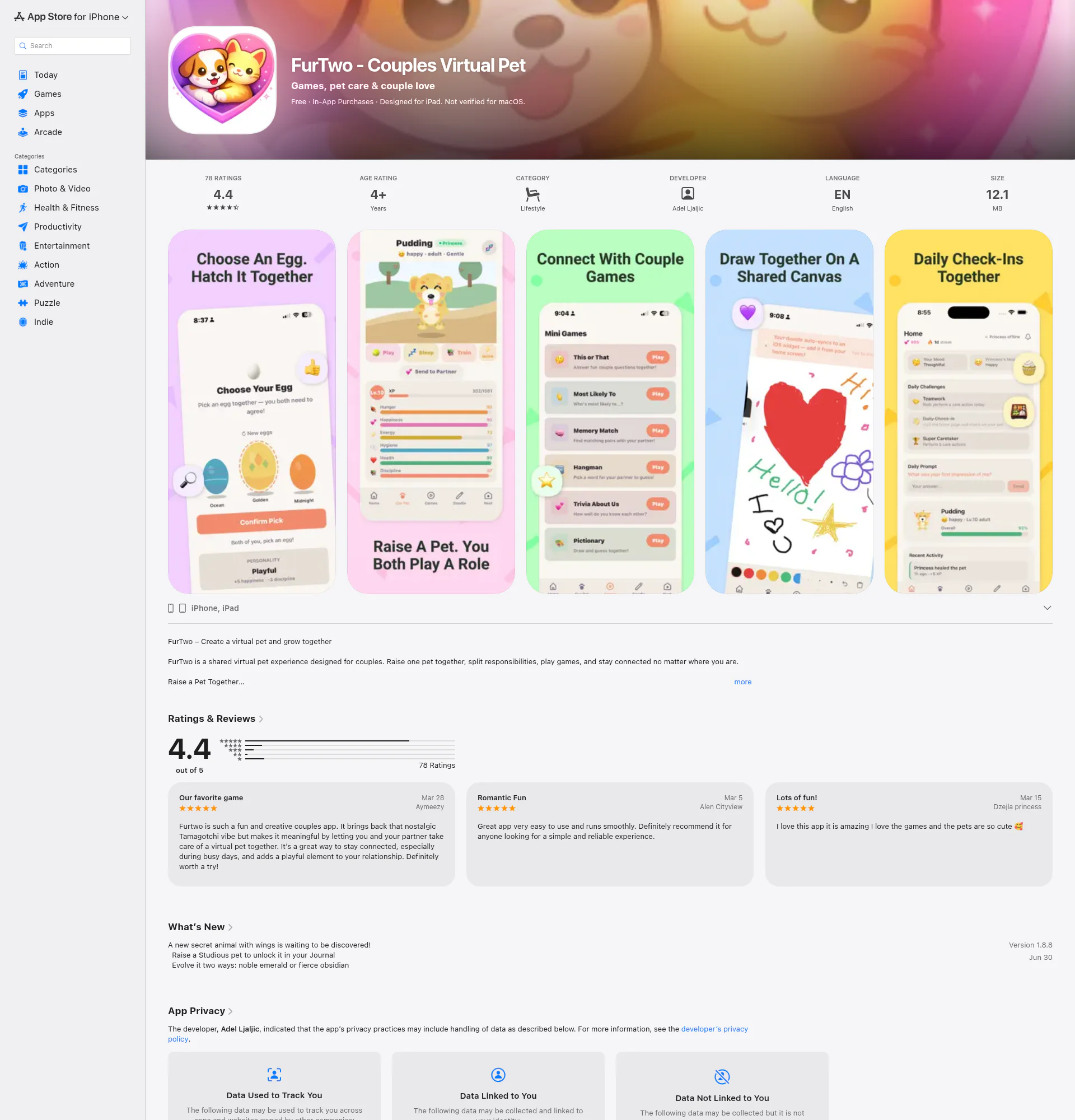 FurTwo landing page