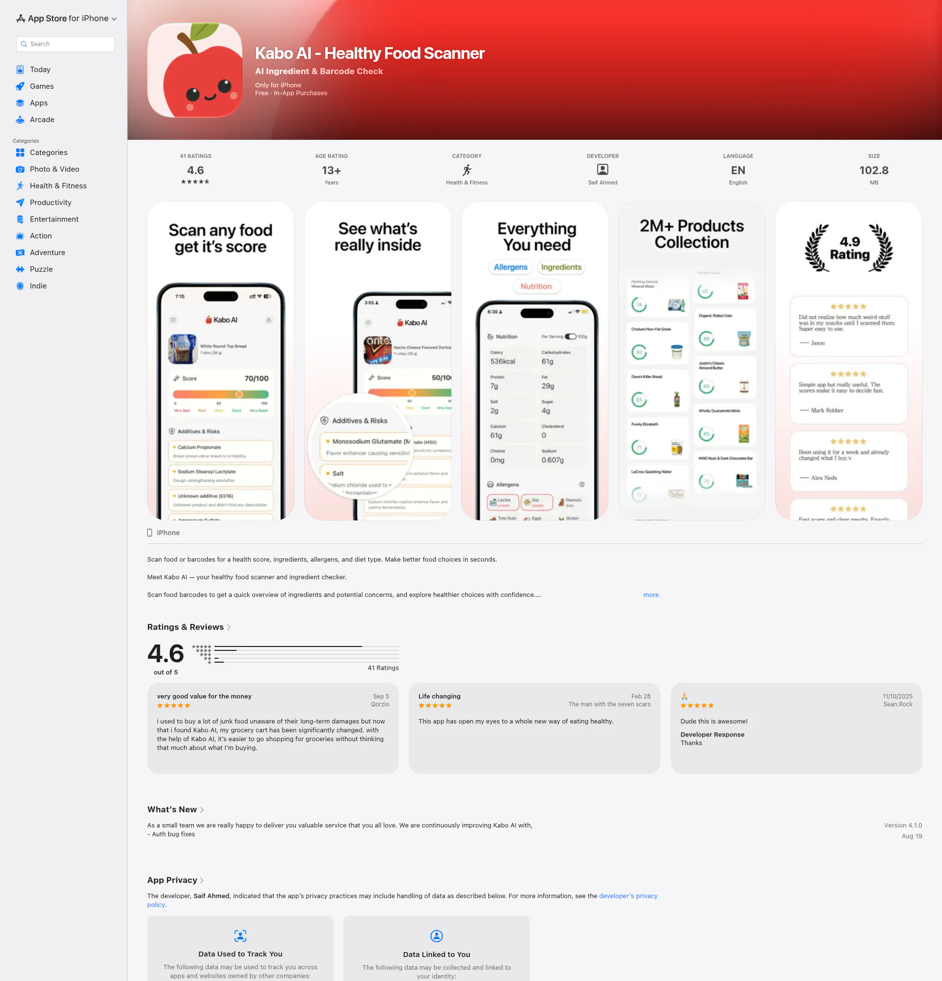 Kabo AI landing page