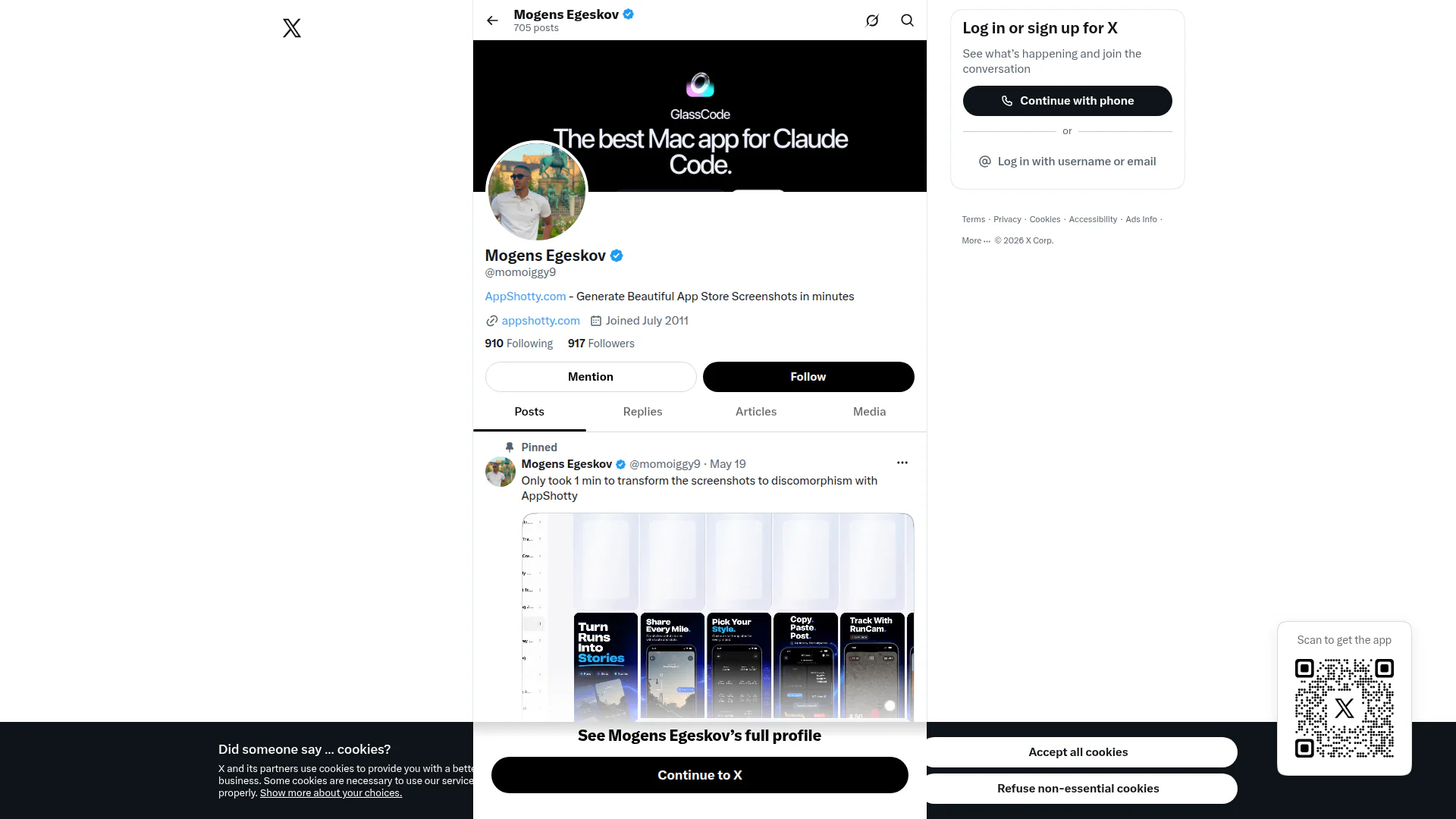Magic Podcast landing page