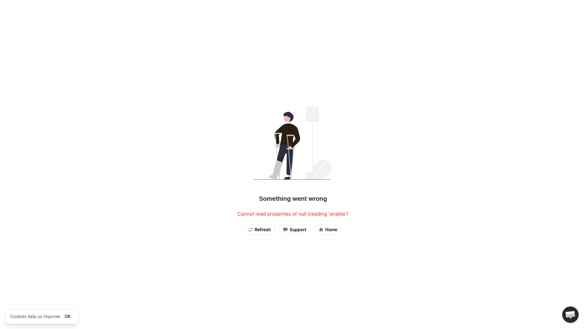 Landing page screenshot for nestcontent.com, 1920 by 1080 pixels