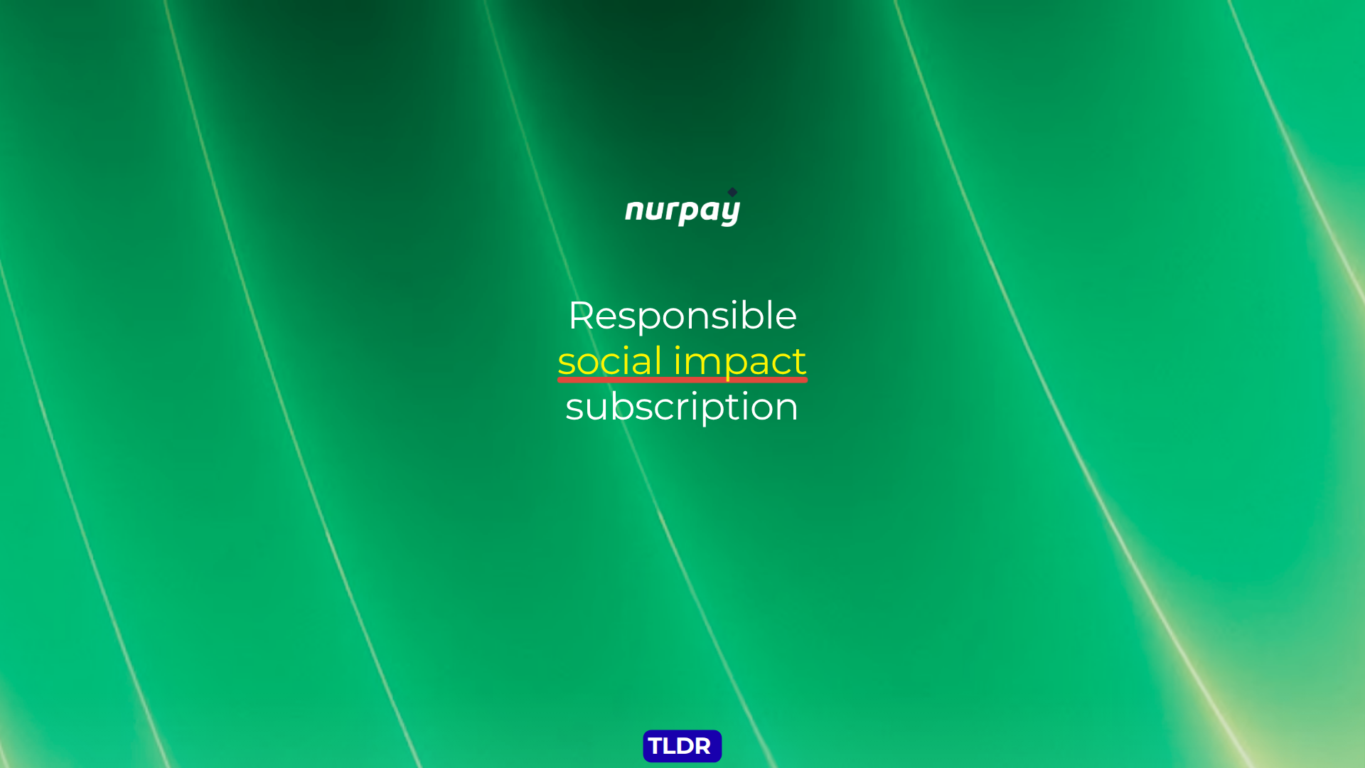 Landing page screenshot for nurpay.my, 1920 by 1080 pixels