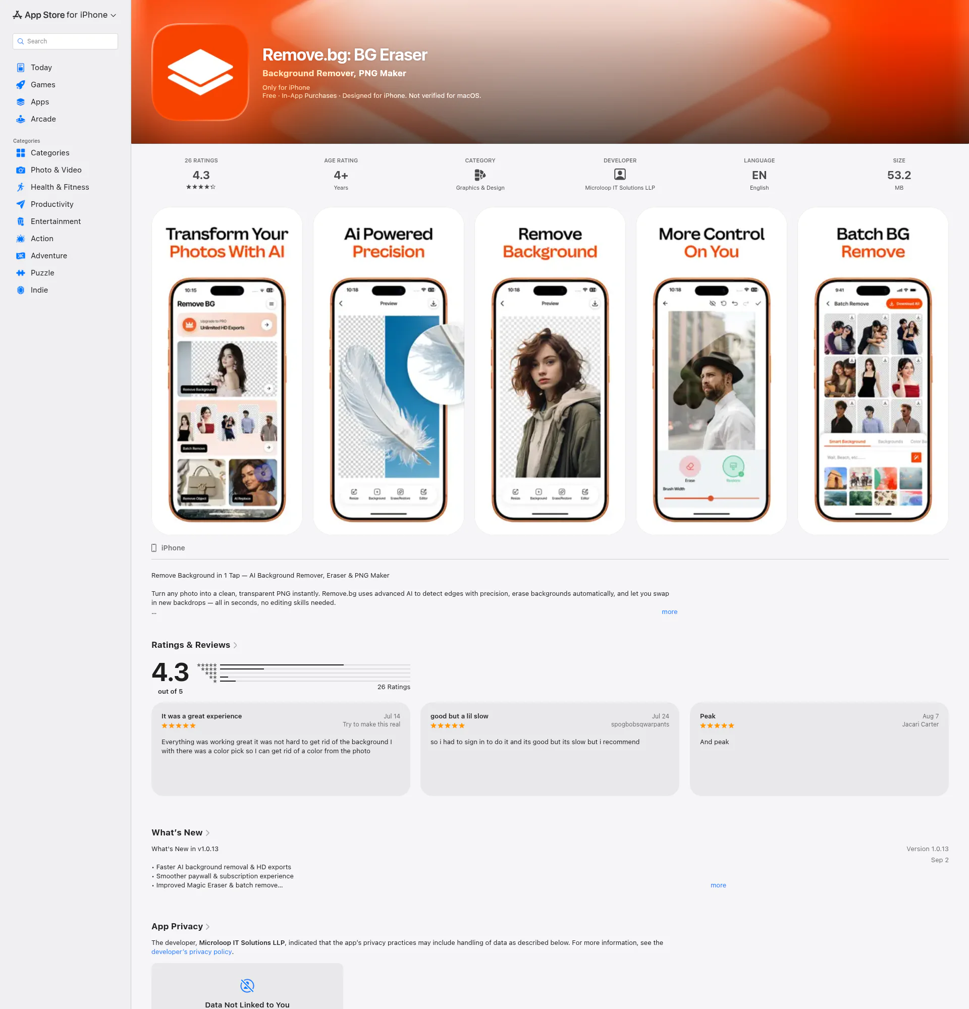 Pix-RemoveBG landing page