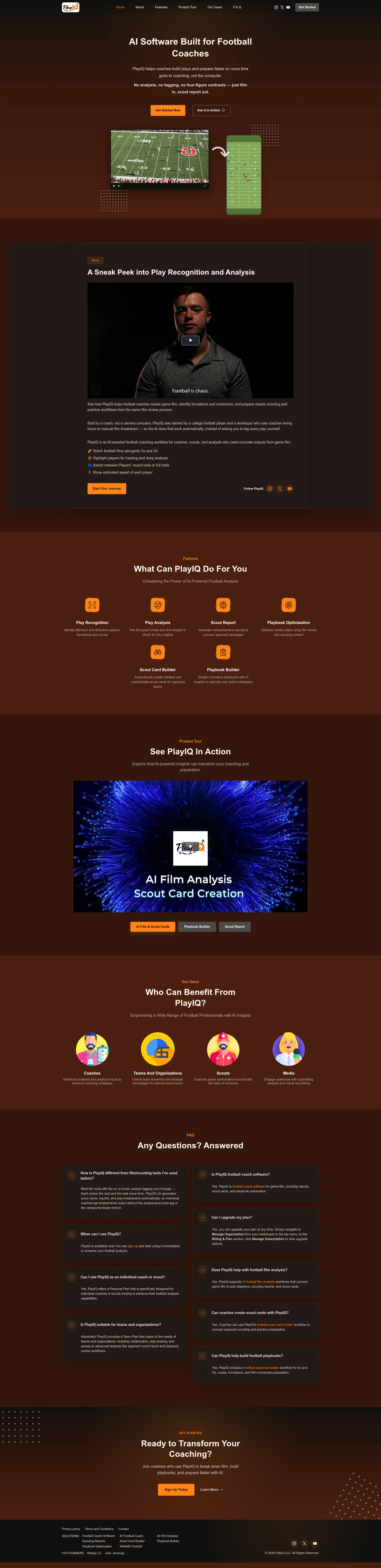 PlayIQ website