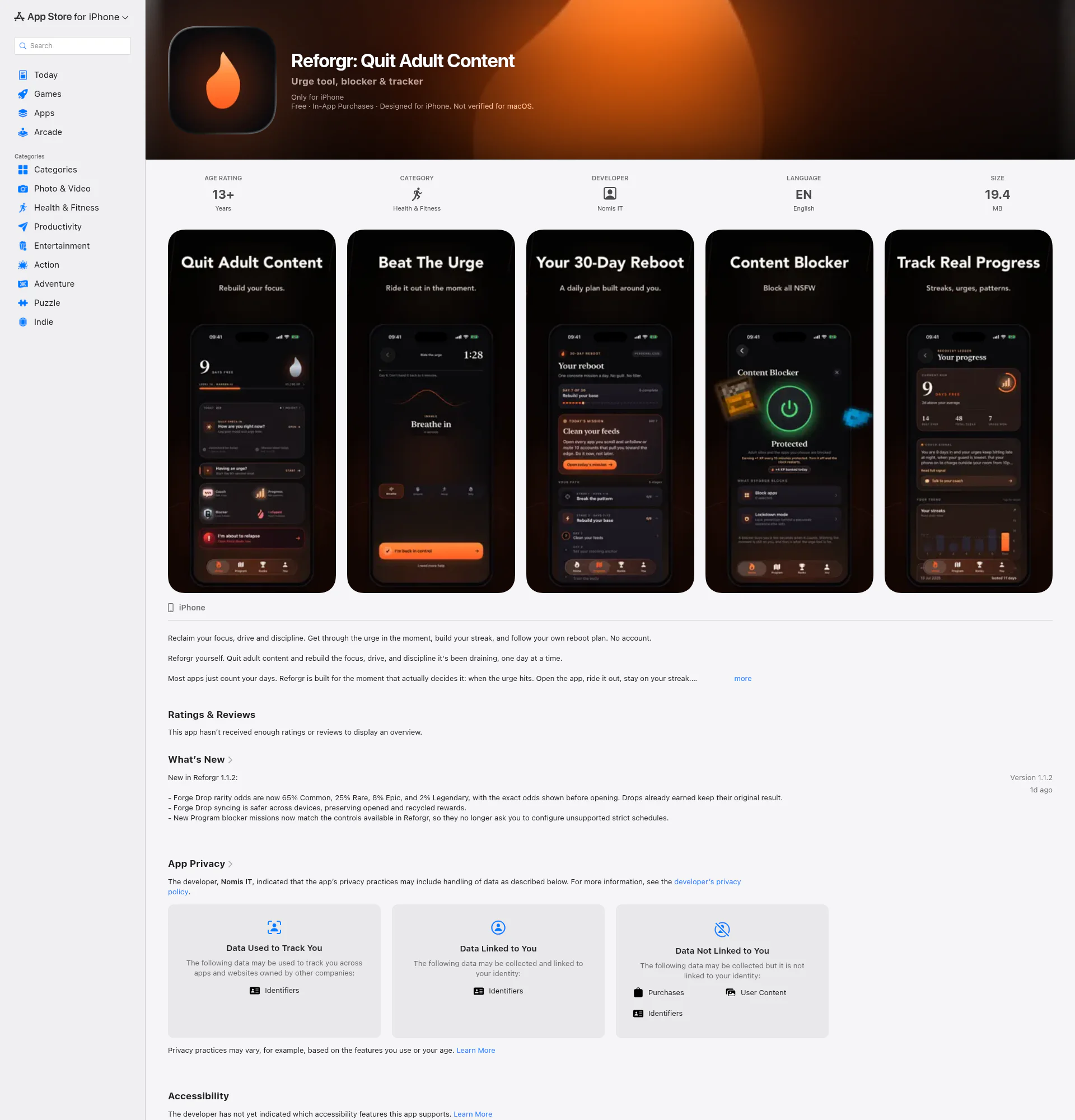reforgr․app landing page