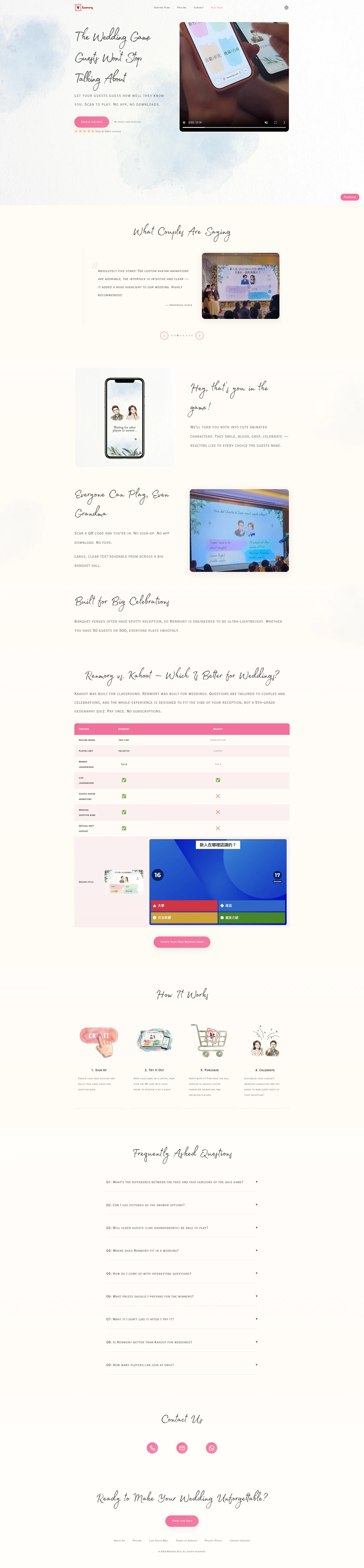 Renmory website