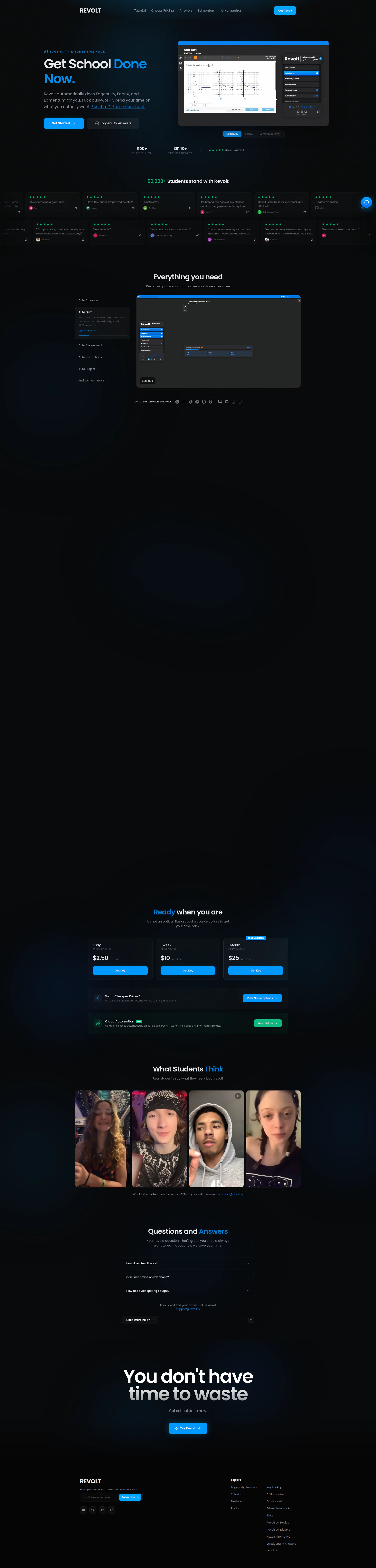 REVOLT website