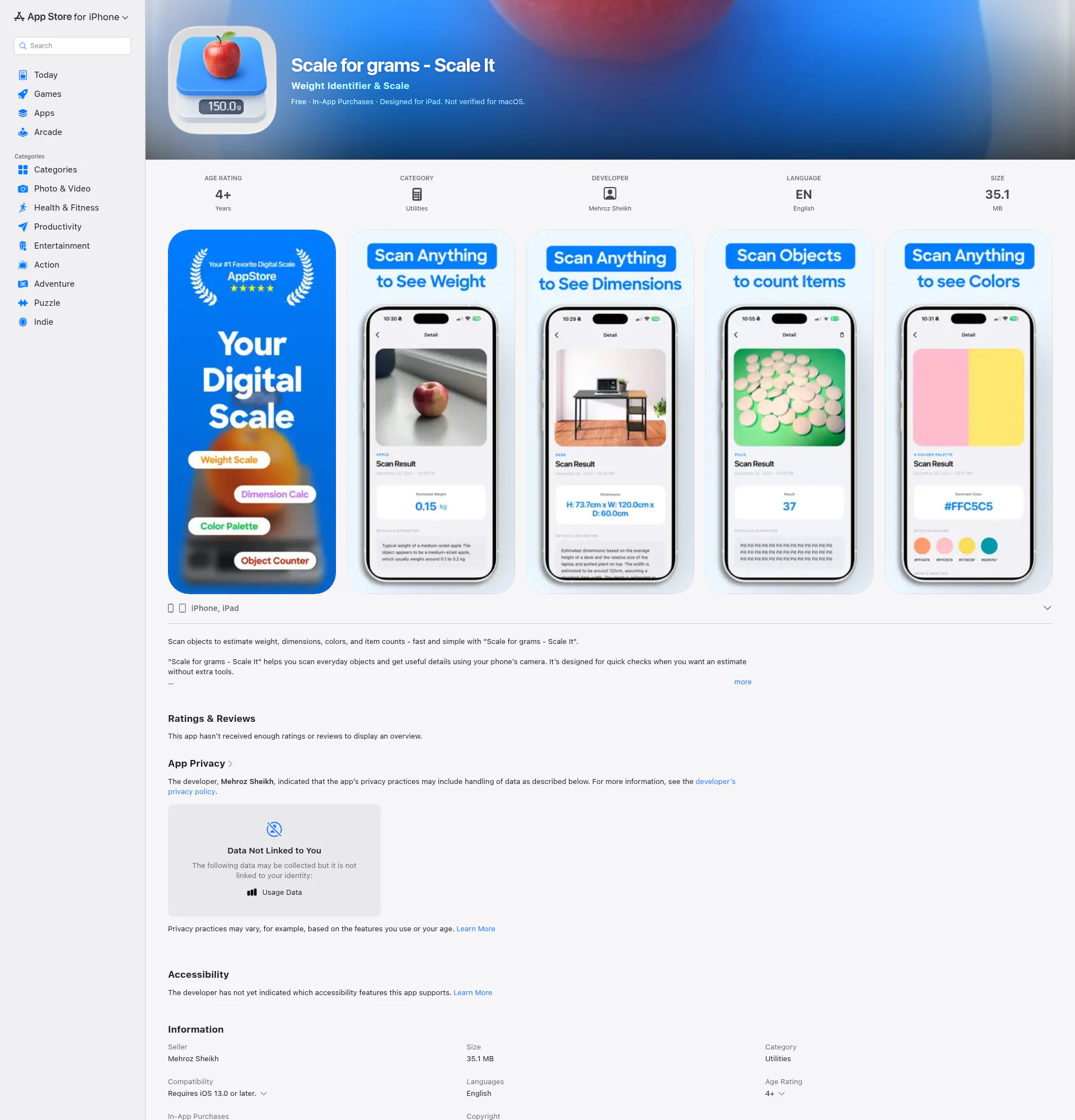 Scale It landing page
