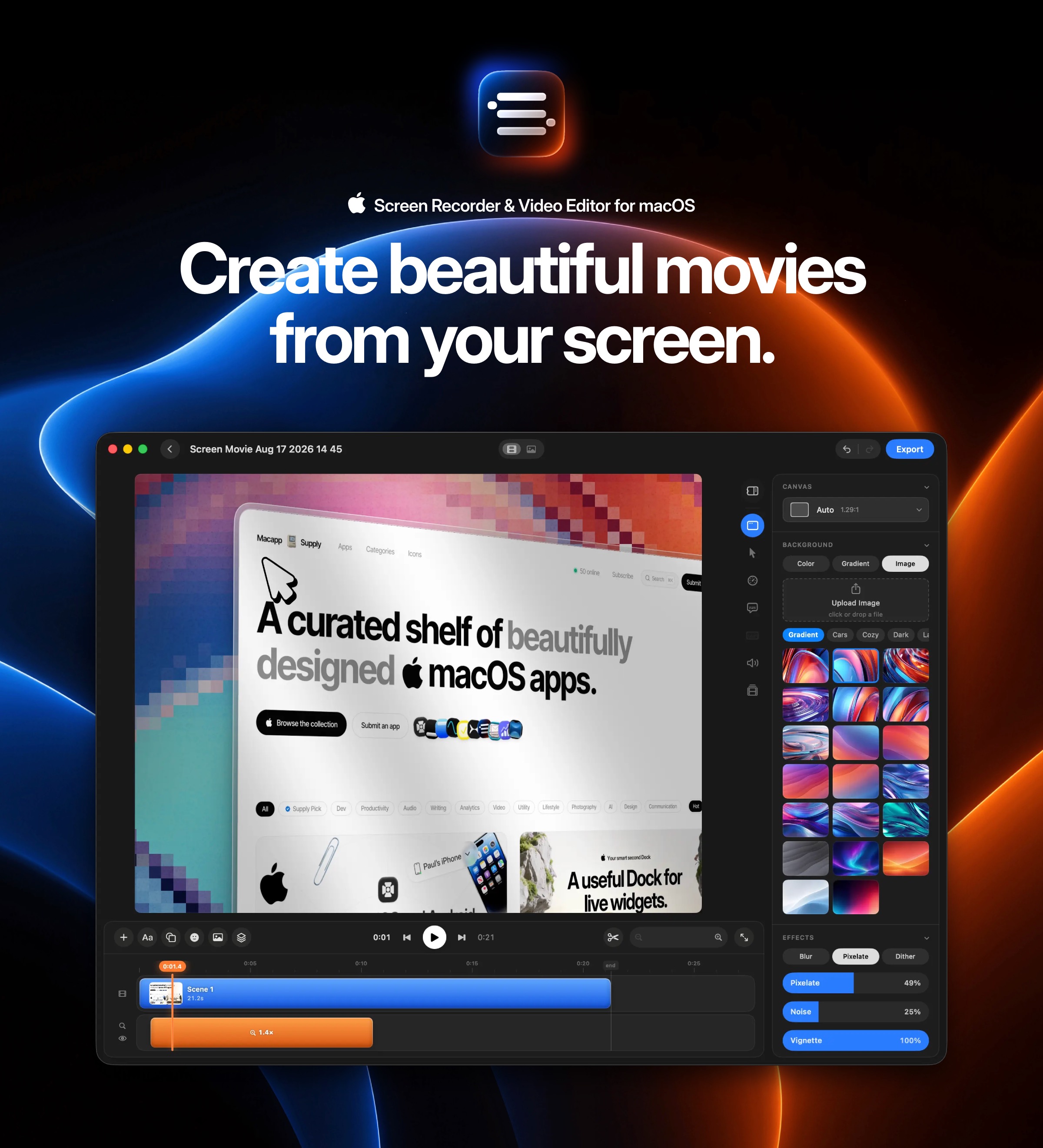 Screen Movie product update image