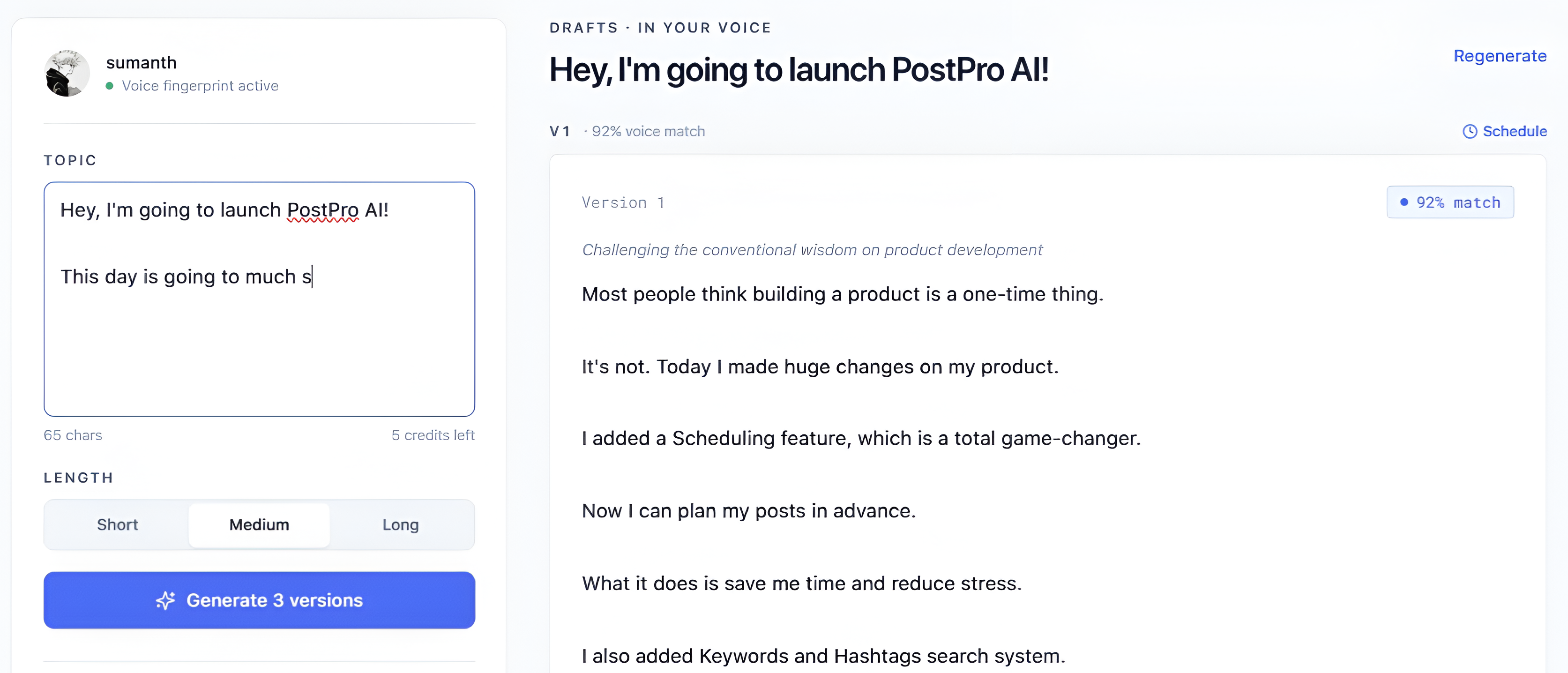 postpro.ai product update image 2