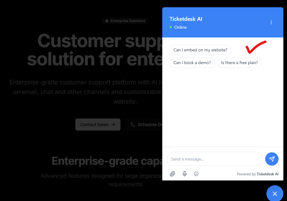 Ticketdesk AI product update image