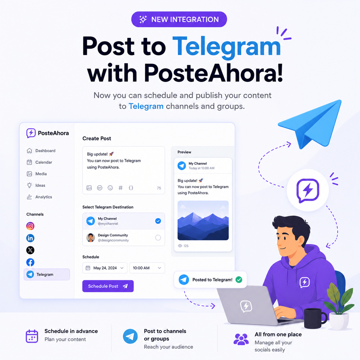 PosteAhora product update image