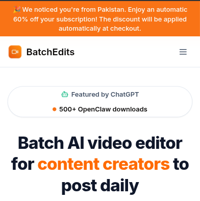 Batch Edits product update image