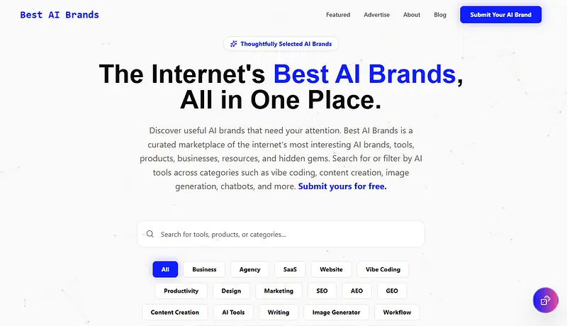 Best AI Brands product update image