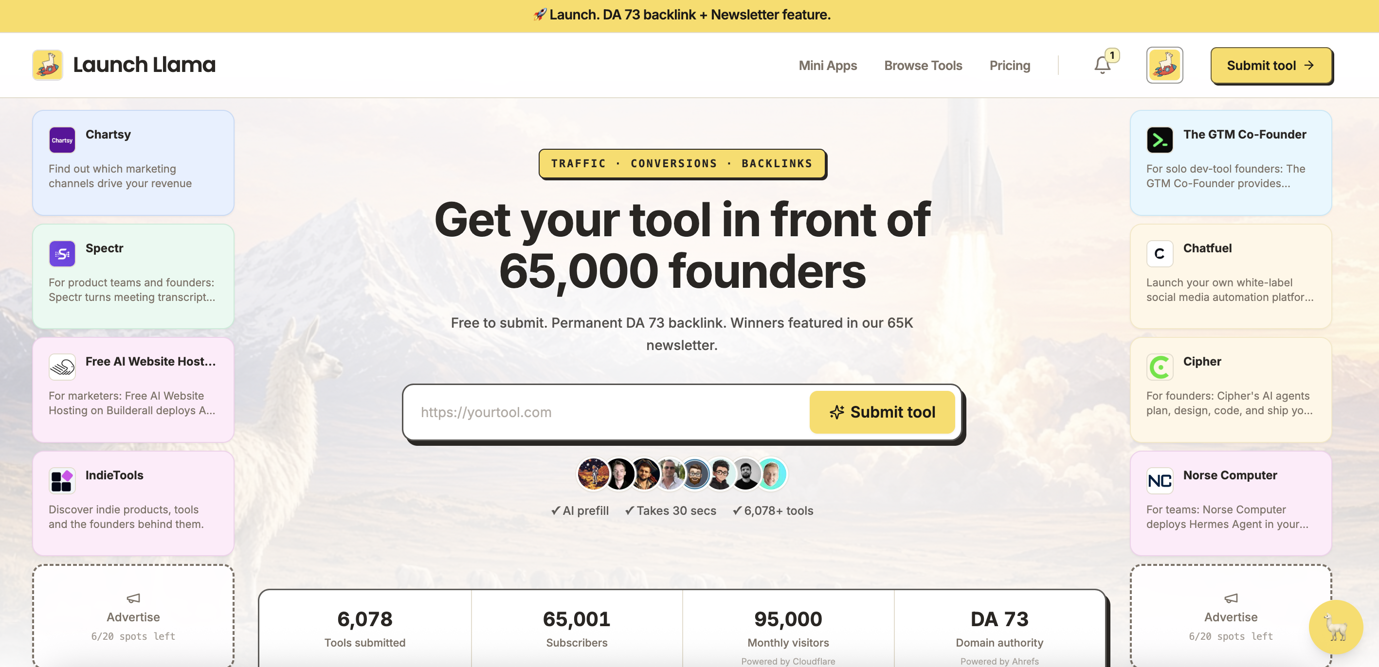 Launch Llama Tools product update image