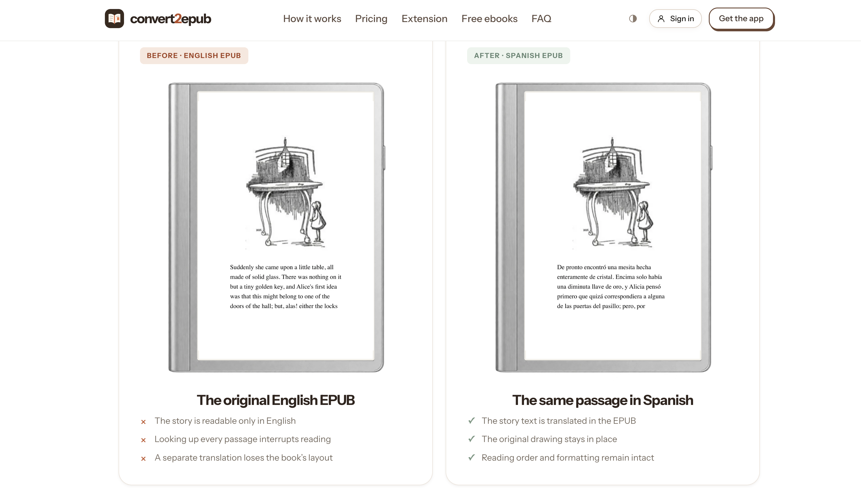 Convert2EPUB product update image 2