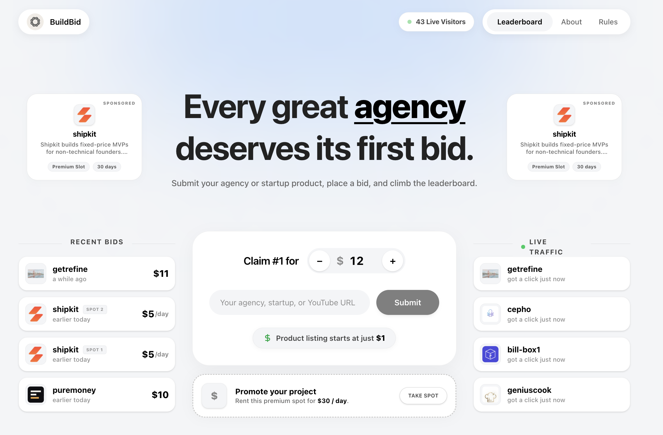 BuildBid product update image