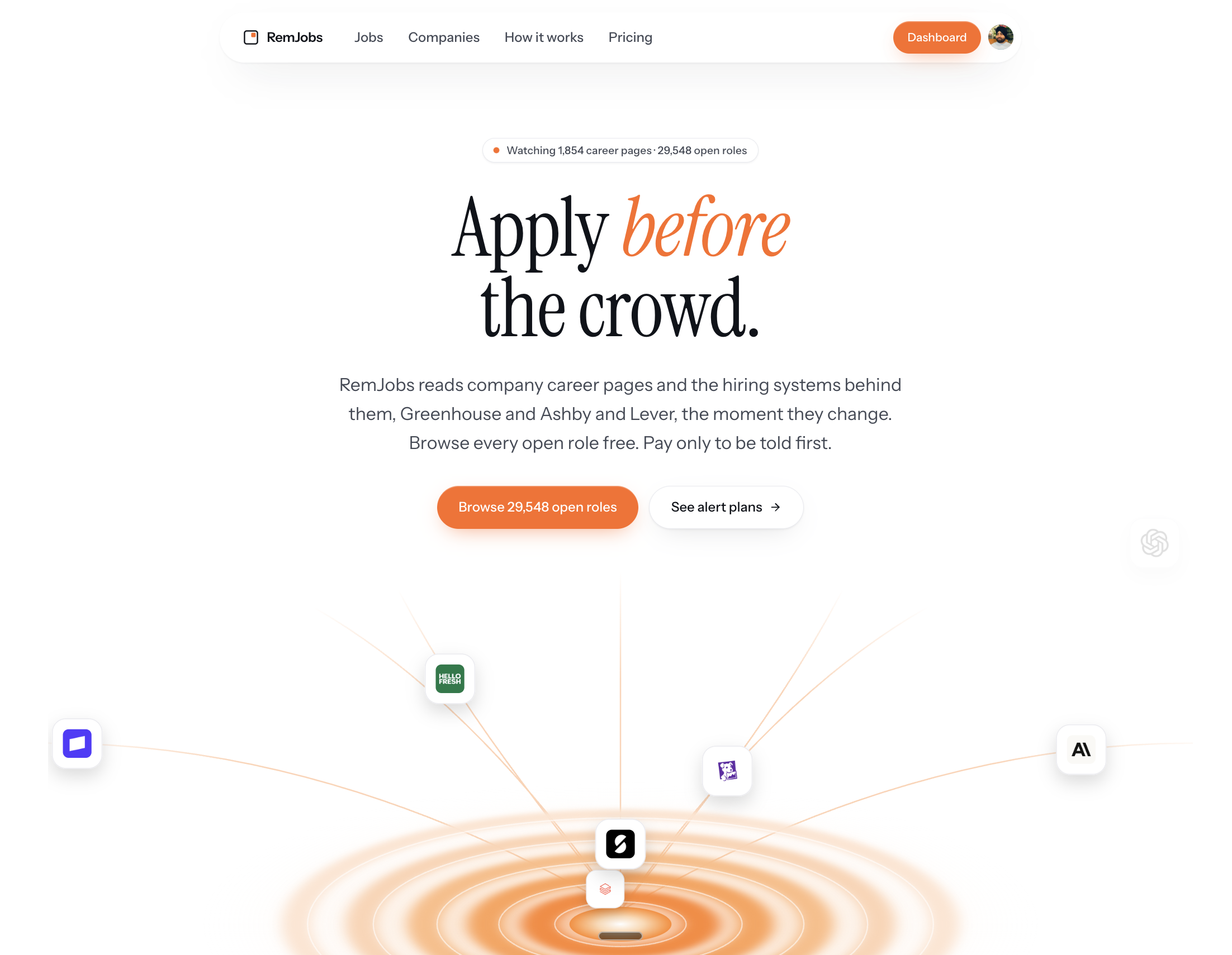 RemJobs product update image