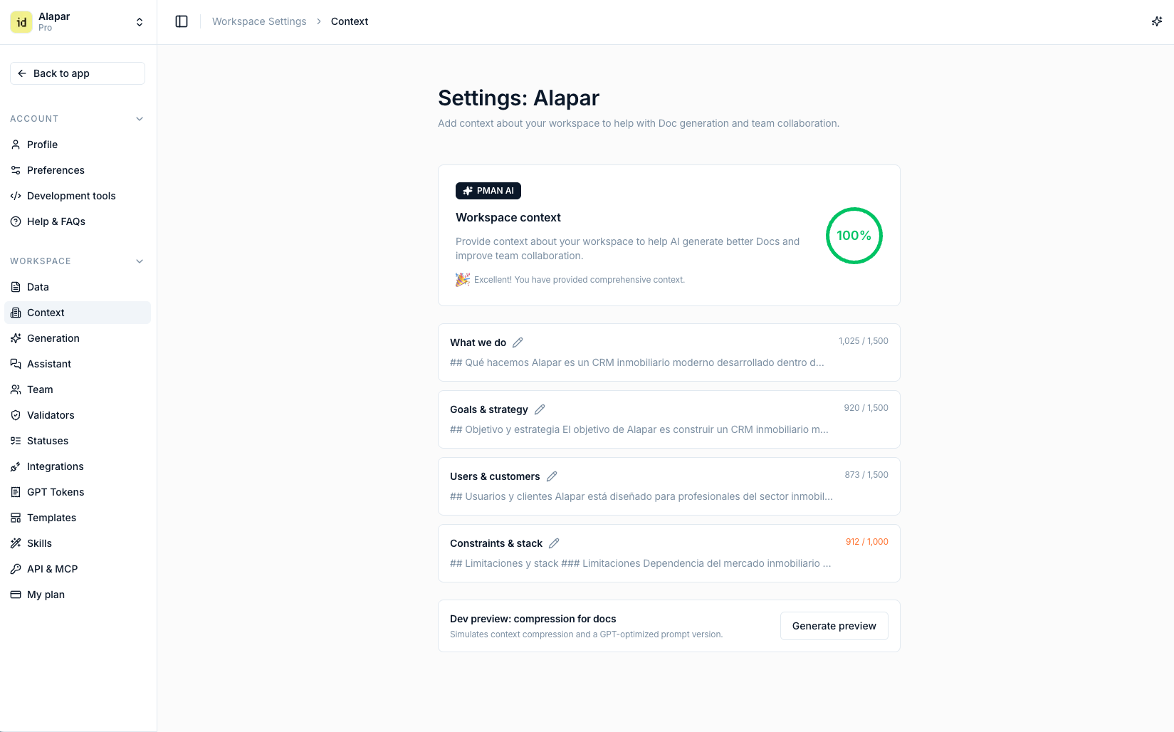 Pman.ai product update image 2
